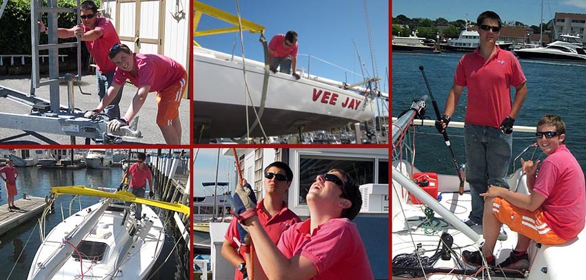 Vee Jay J/80 launch day Newport 2014