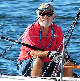 Captain Vic on Vee Jay J/80, Newport, RI